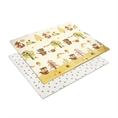 Double-sided Children THERMO PLAY MAT 180-200cm Foldable IN THE FOREST